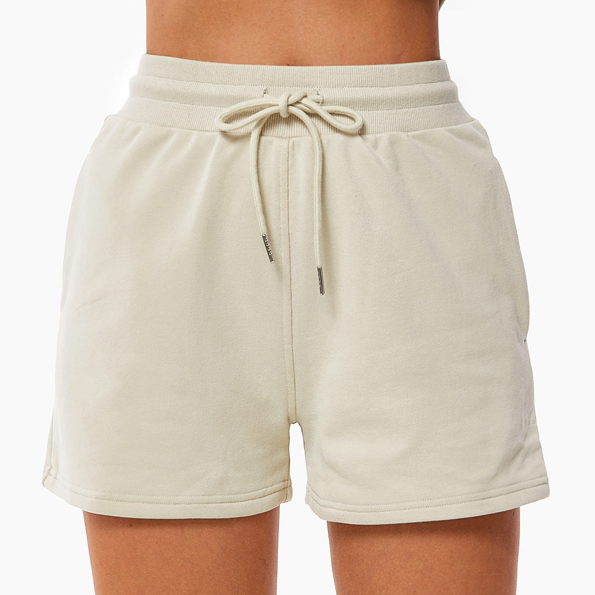 Damen-Sportshorts mit Kordelzug